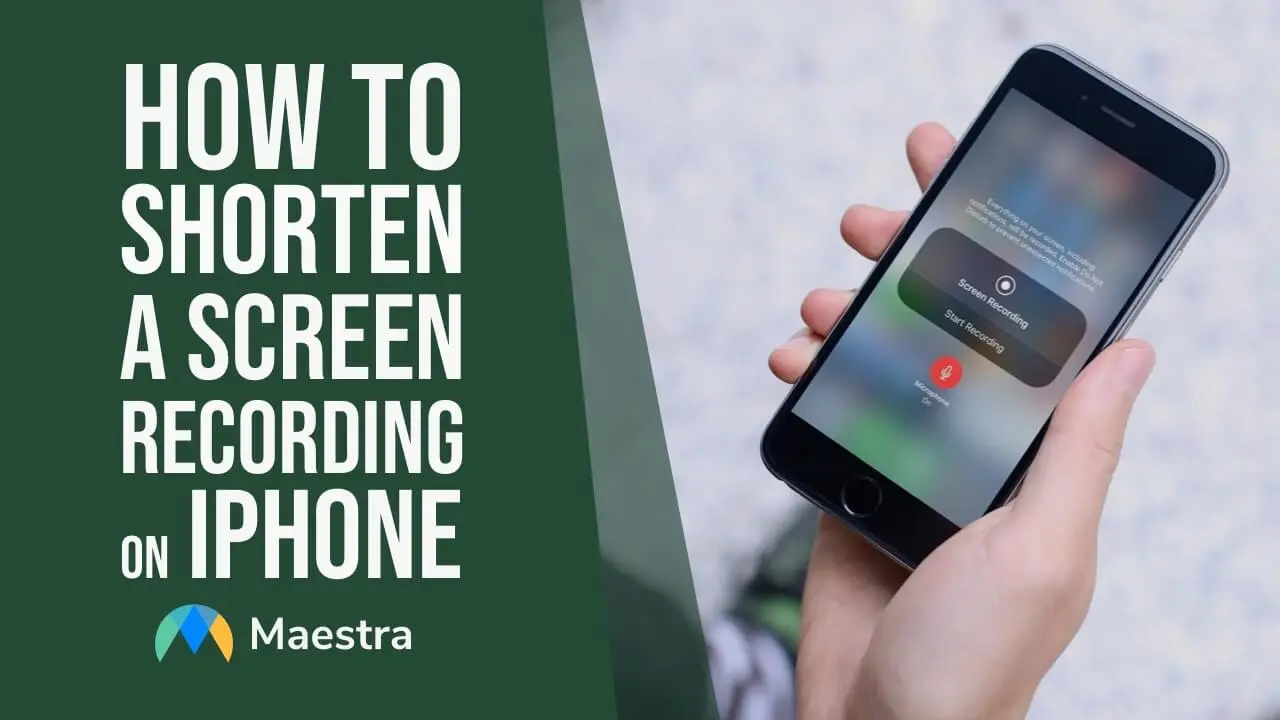 How to Shorten a Screen Recording on iPhone