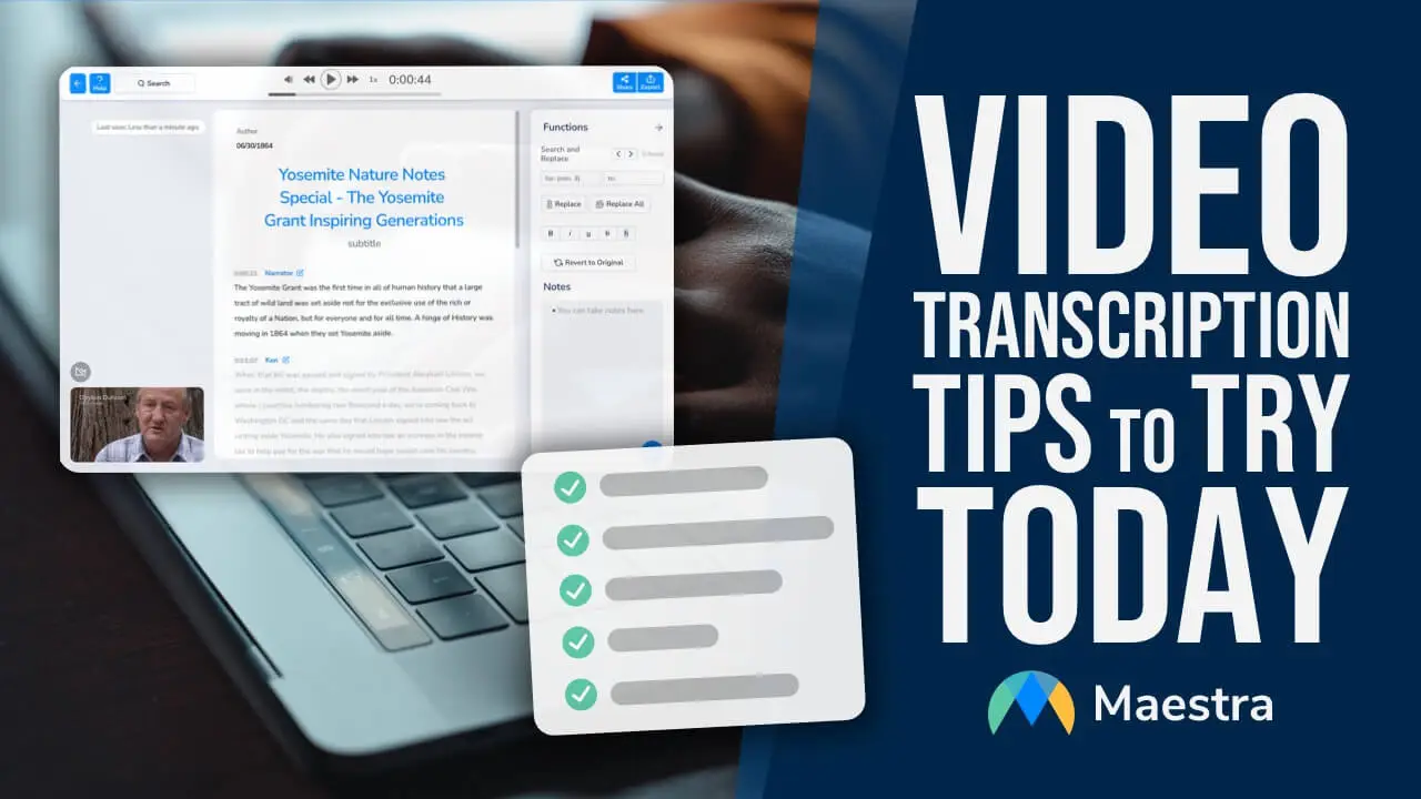 Video Transcription Tips to Try Today